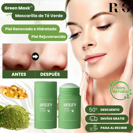 Mascarilla Verde Green Mask™ - Piel Renovada e Hidratada