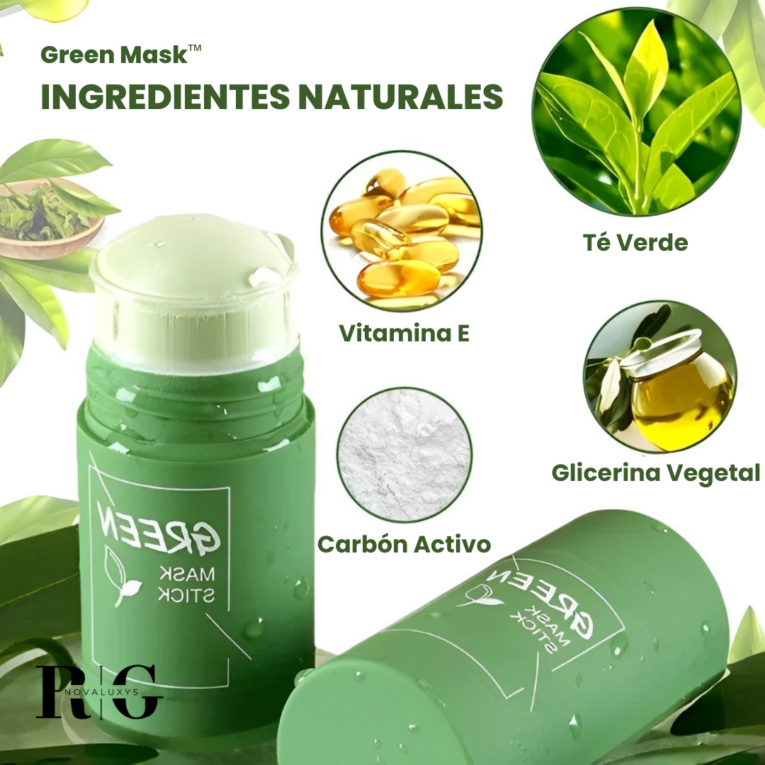 Mascarilla Verde Green Mask™ - Piel Renovada e Hidratada